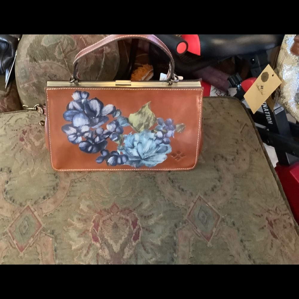 P. Nash Hand Painted STATEMENT BAG TODAY ONLY